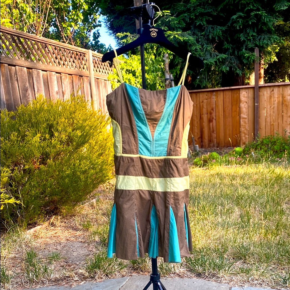 Colorful Strappy Dress